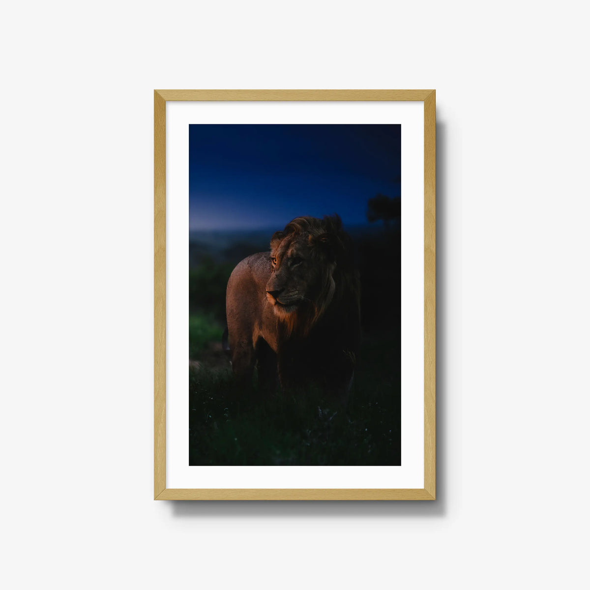 Between day and dark — large / natural / mat