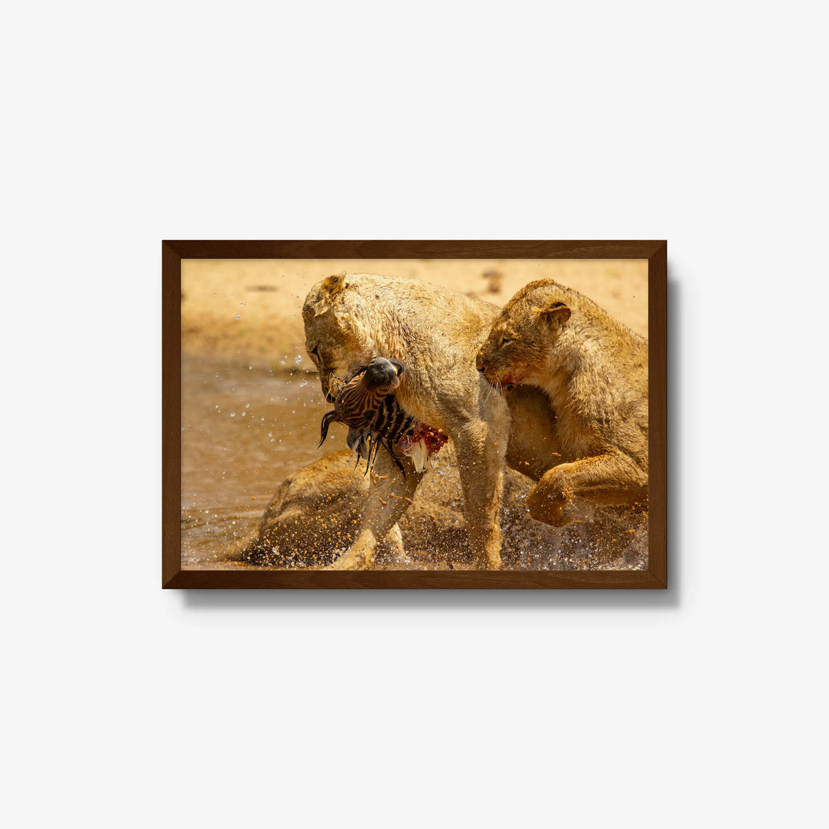 The Weight of Survival — medium / brown / full