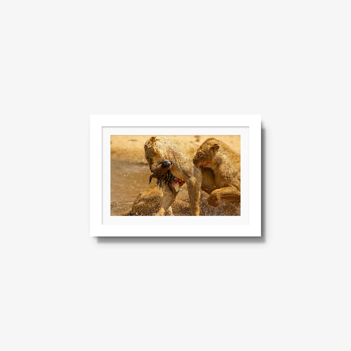 The Weight of Survival — mini / white / mat