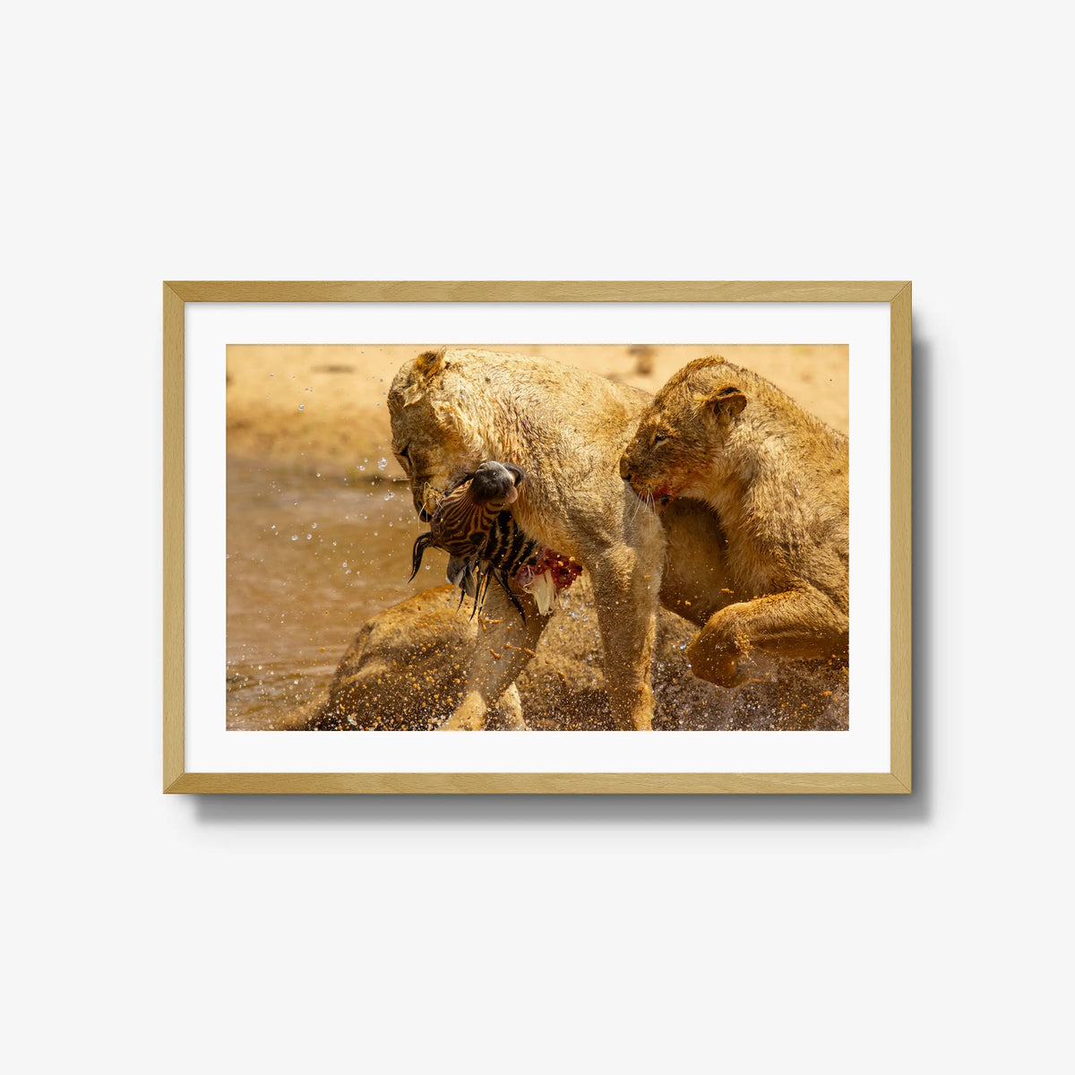 The Weight of Survival — large / natural / mat