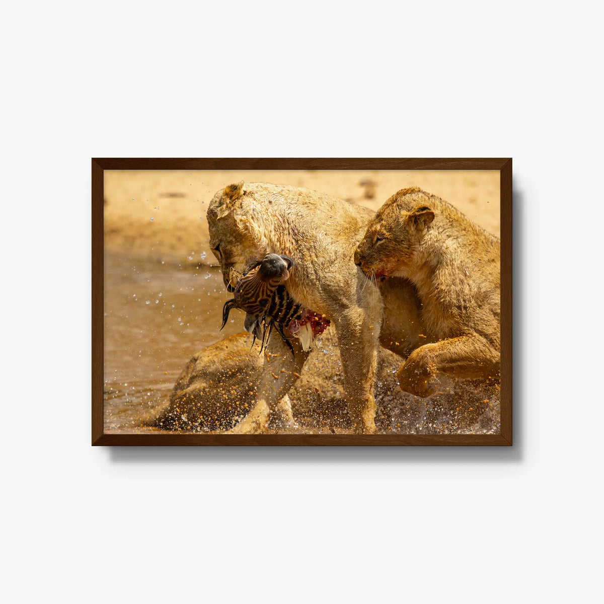 The Weight of Survival — large / brown / full