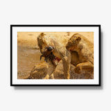 The Weight of Survival — gallery / black / mat