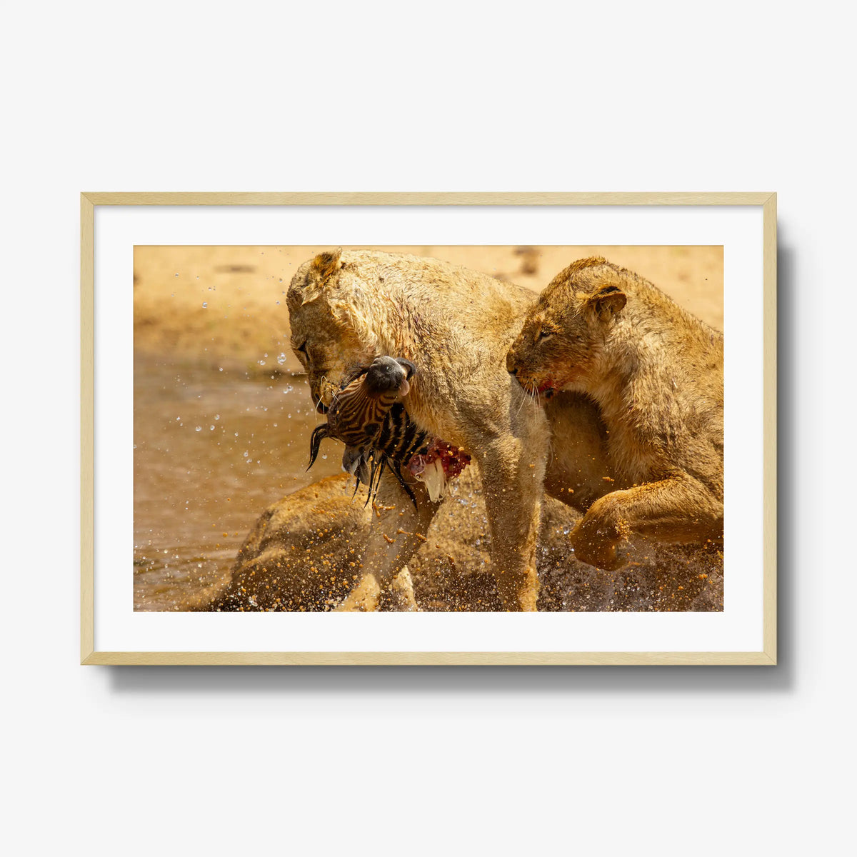 The Weight of Survival — gallery / natural / mat