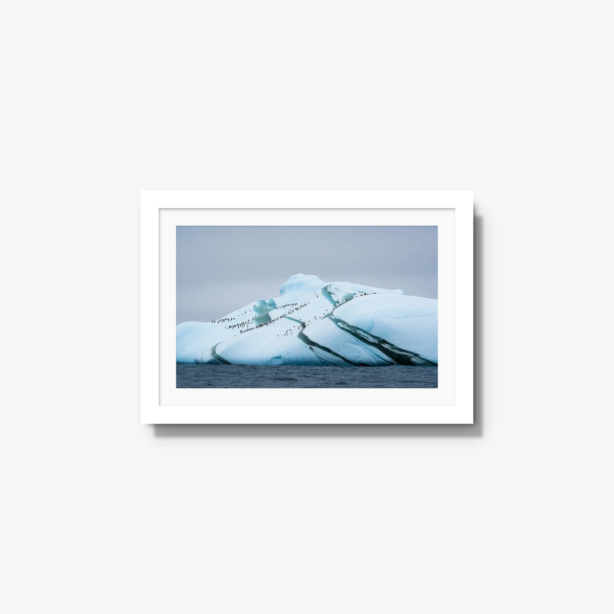 Marble Iceberg — small / white / mat