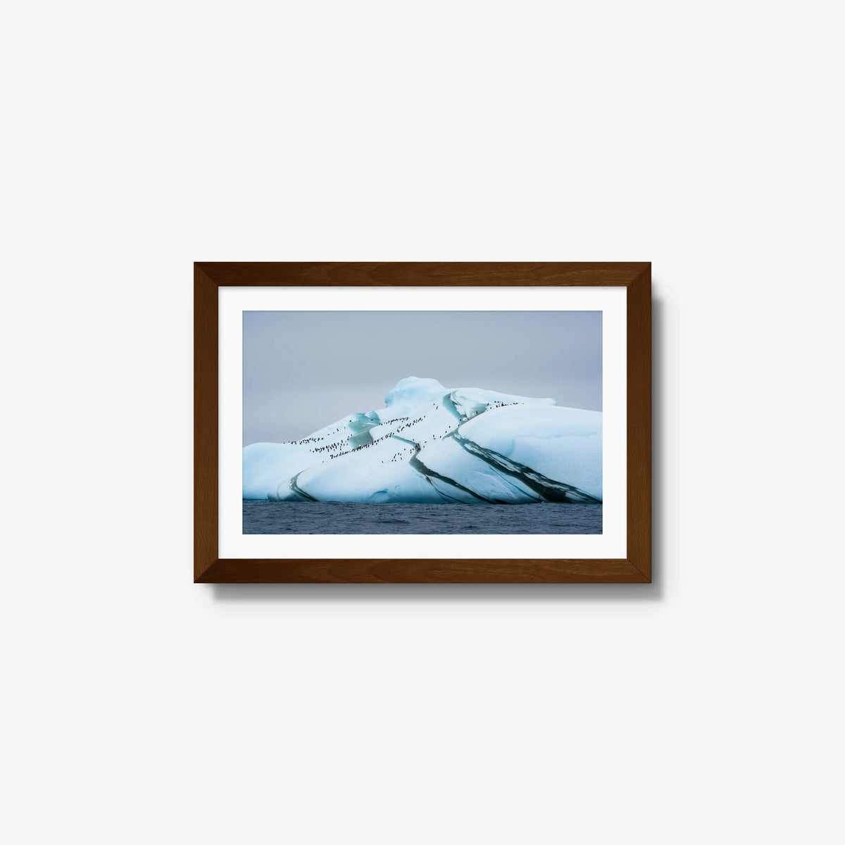 Marble Iceberg — small / brown / mat