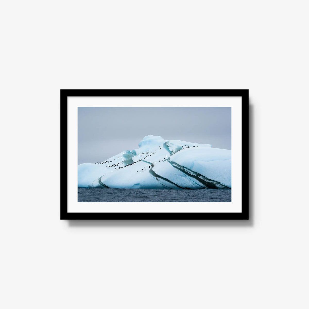 Marble Iceberg — medium / black / mat