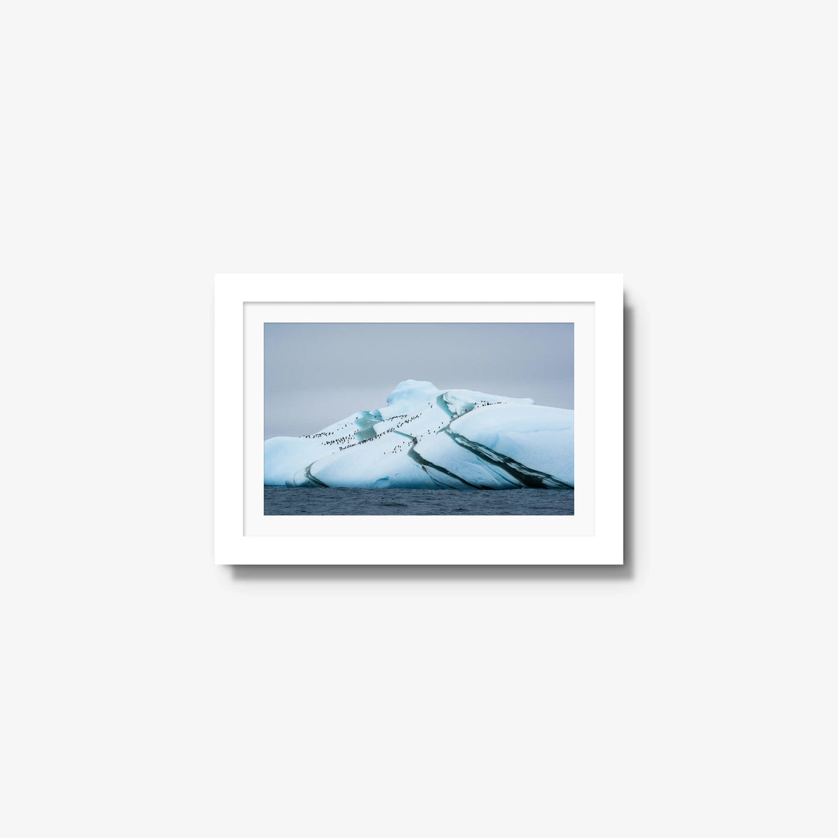 Marble Iceberg — mini / white / mat