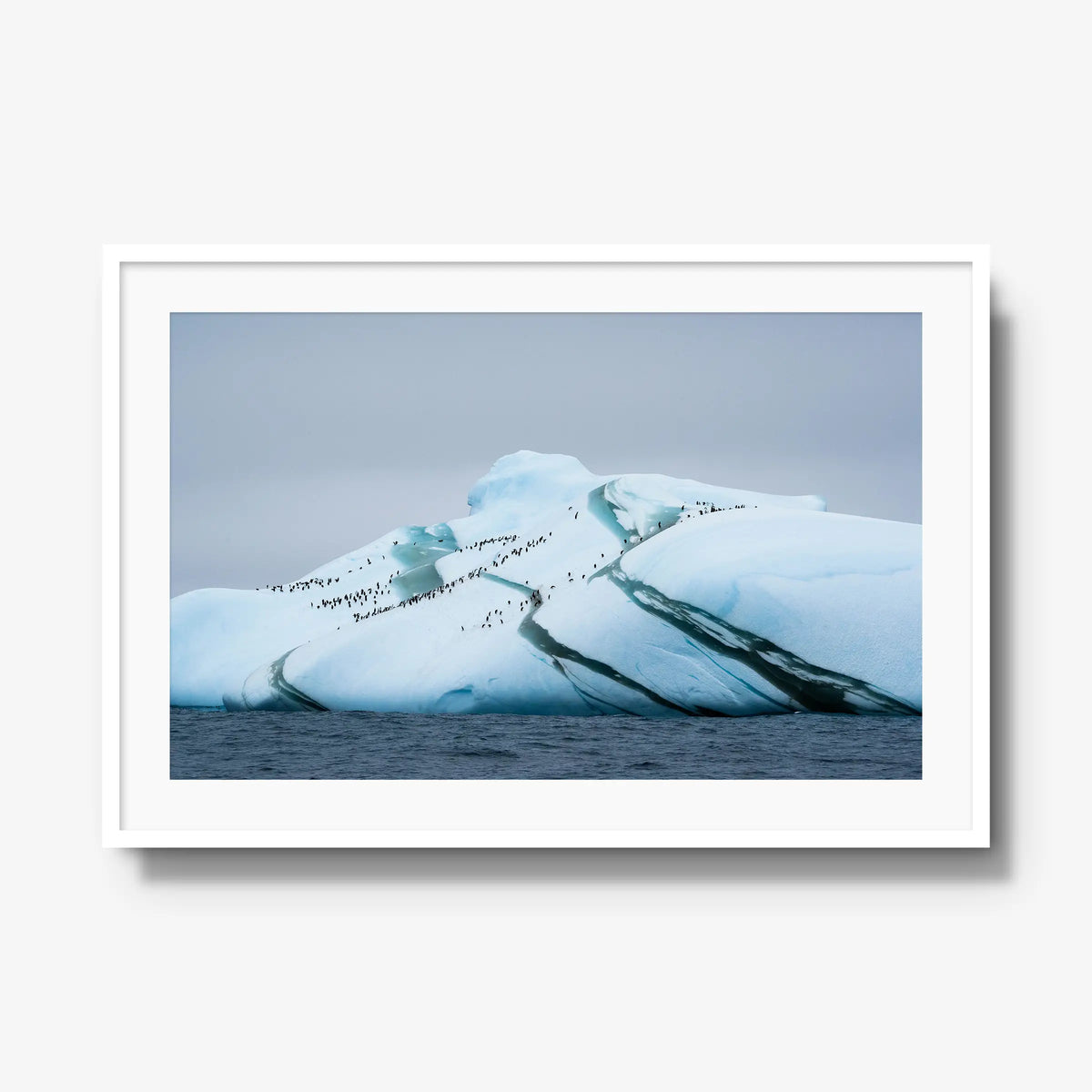 Marble Iceberg — gallery / white / mat