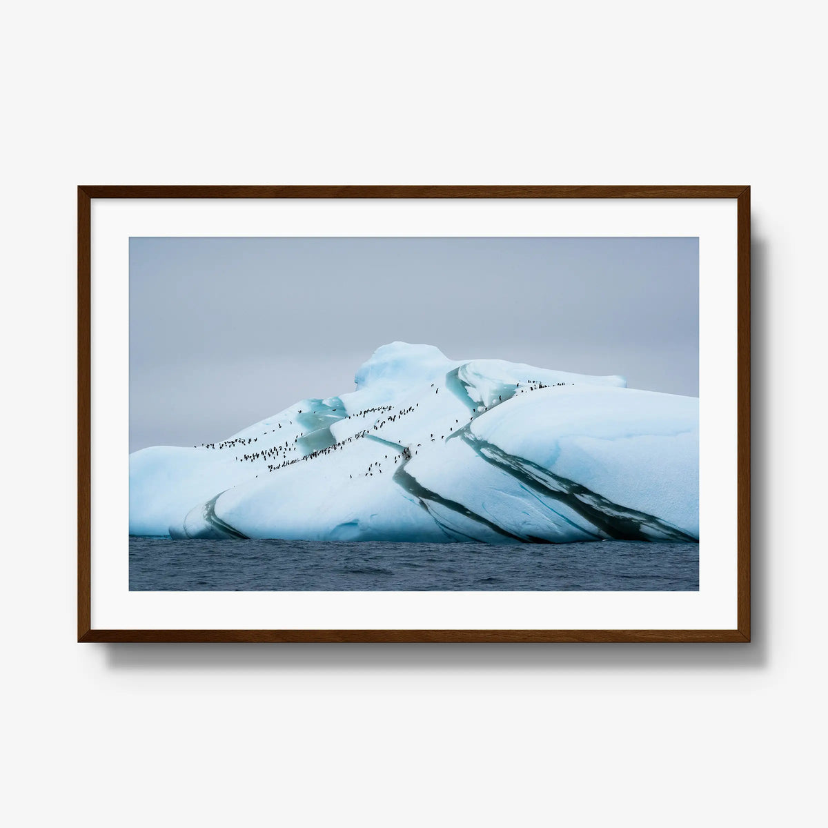 Marble Iceberg — gallery / brown / mat