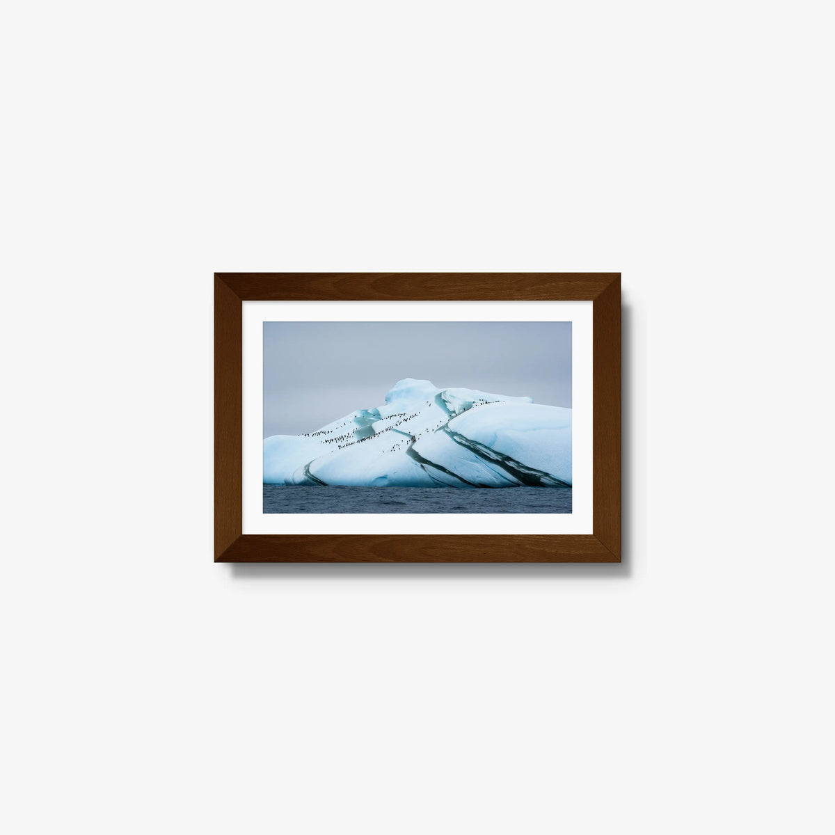 Marble Iceberg — mini / brown / mat