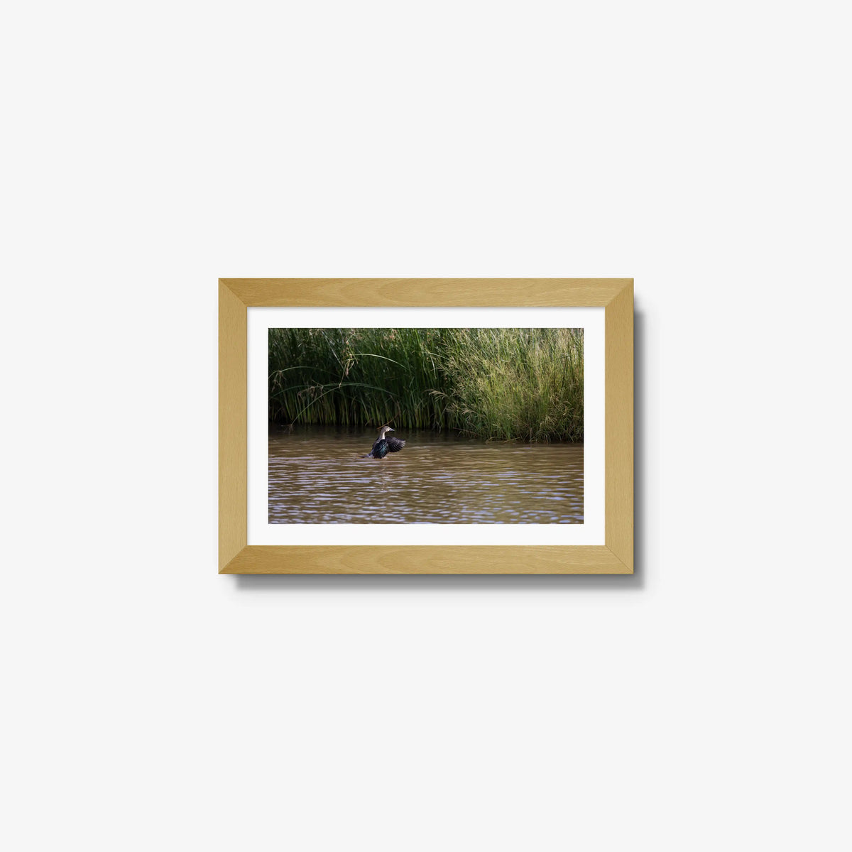 Wing Over Still Water — mini / natural / mat